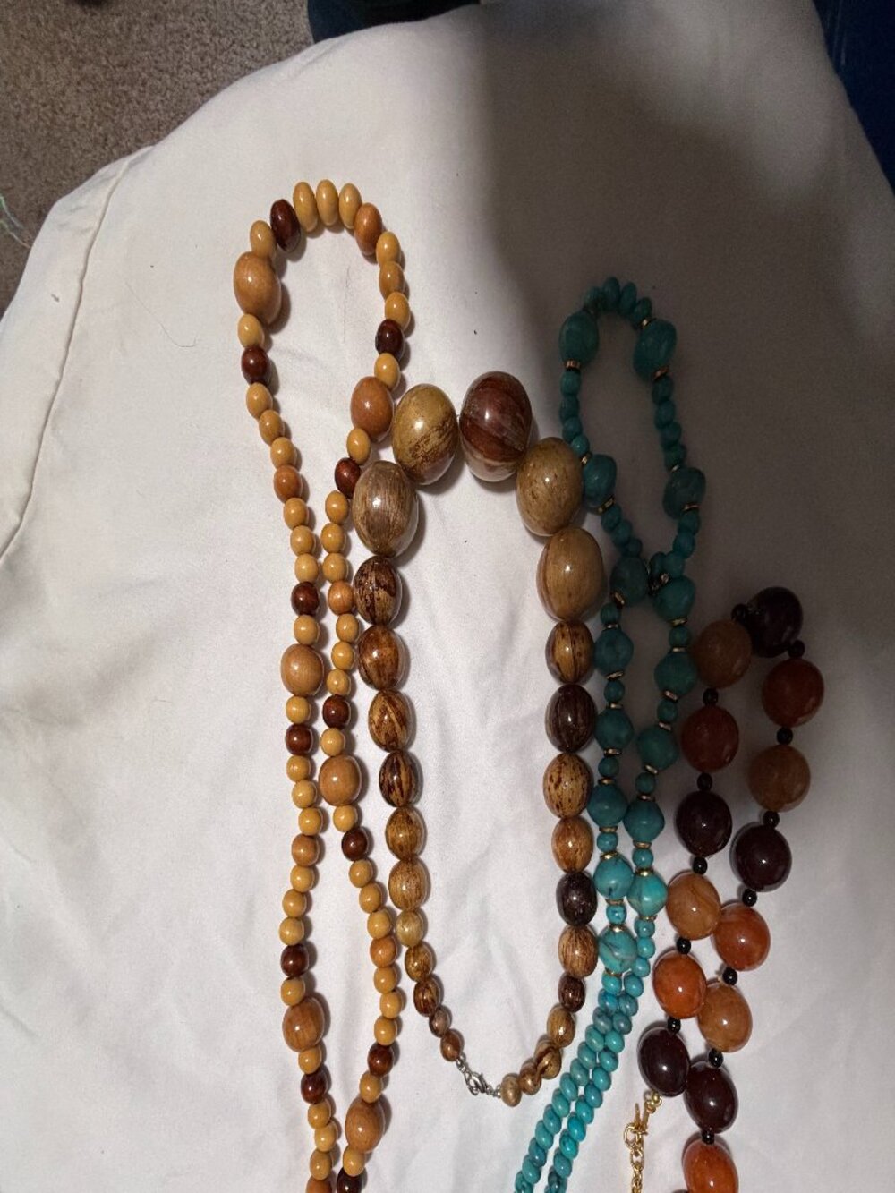 Wood Bead Multi-Color Women’s Necklace - Unbranded
